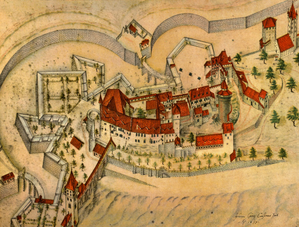 Nuremberg , Castle van Johann Georg Erasmus