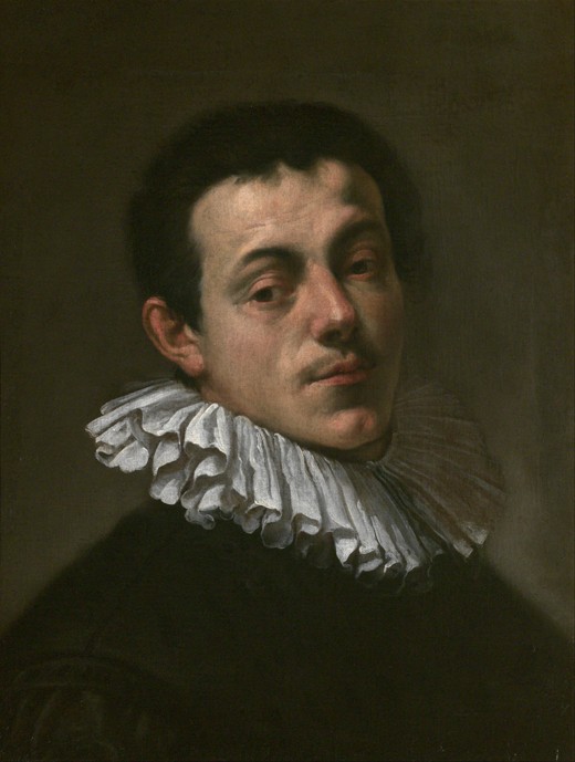 Portrait of Joseph Heintz the Elder (1564-1609) van Johann or Hans von Aachen