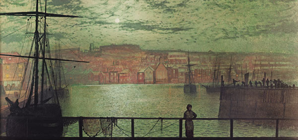 Whitby from Station Quay van John Atkinson Grimshaw