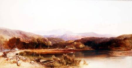 The River Tallock near Loch Lomond van John Berney Ladbrooke