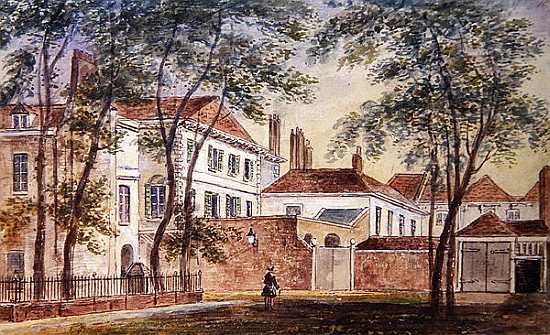 View of the House and Museum of the Late Duchess of Portland (1715-1785) 1796 van John Bromley