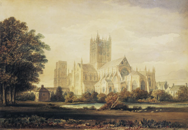 Wells Cathedral van John Buckler