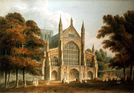 Winchester Cathedral van John Buckler