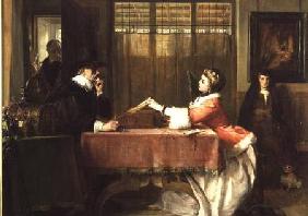 The Banker's Private Room, Negotiating a Loan