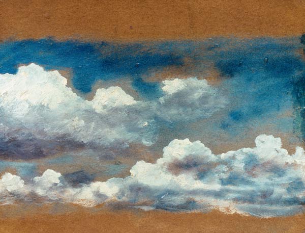 J.Constable, Cloud Study. van John Constable