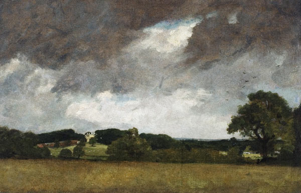 Malvern Hall from the South-West van John Constable