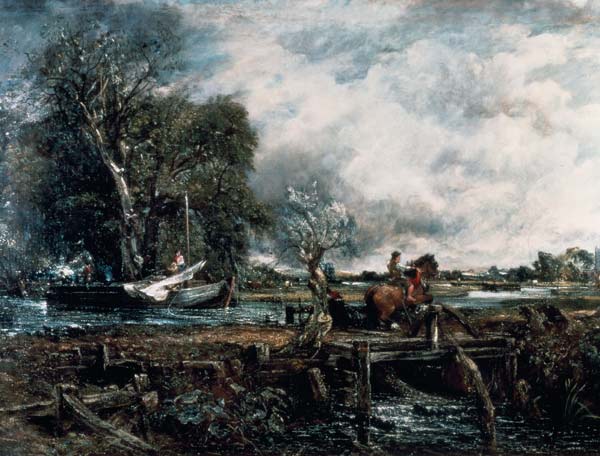 Das springende Pferd van John Constable