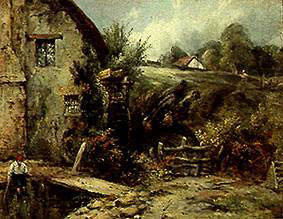Alte Wassermühle van John Constable