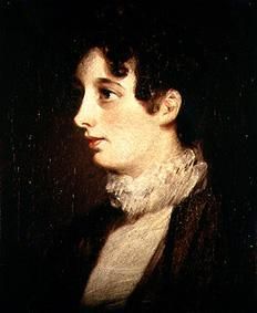 Bildnis der Laura Moubray. van John Constable