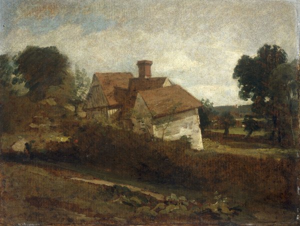 J.Constable, Landscape, c.1809. van John Constable