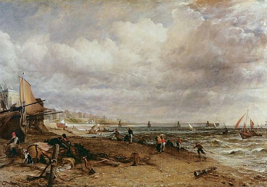 Marine Parade and Old Chain Pier van John Constable