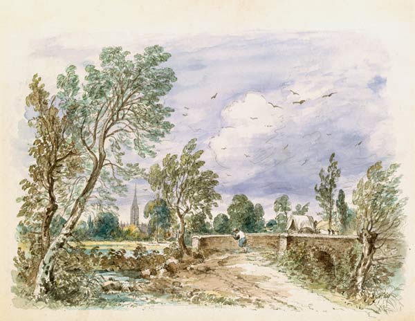 Milford Bridge van John Constable
