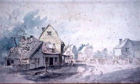 Street, East Bergholt van John Constable