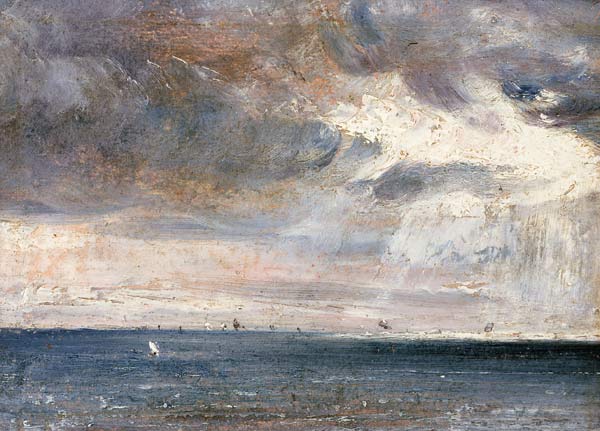 Study of Sea and Sky ( A Storm off the South Coast) van John Constable