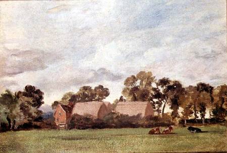 A Suffolk Landscape van John Constable