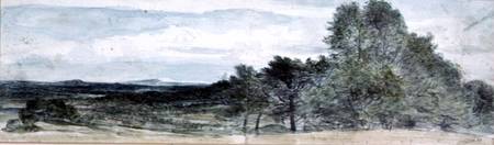 A View at Hursley, Hampshire van John Constable