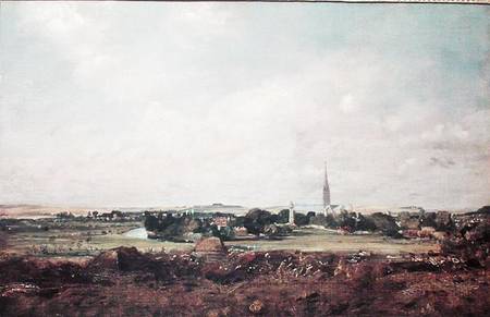 View of Salisbury van John Constable