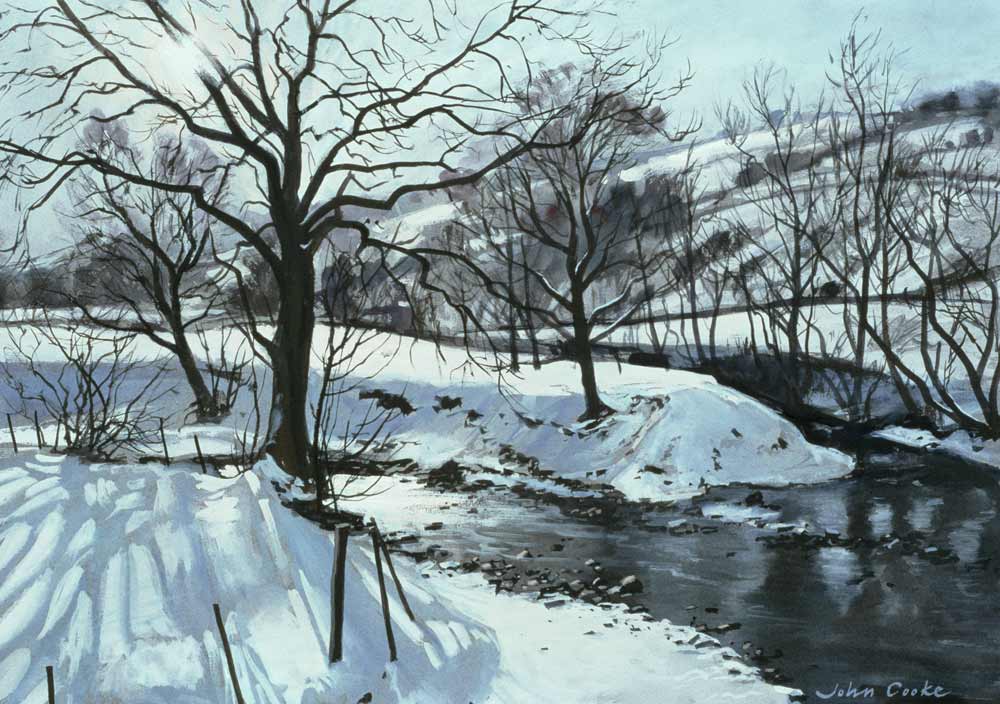 Winter River van John  Cooke