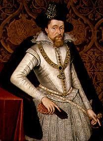 Bildnis James VI. von Schottland, König James I. von England. van John de Critz d.Ä.