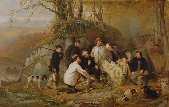 Claiming the Shot: After the Hunt in the Adirondacks van John George Brown