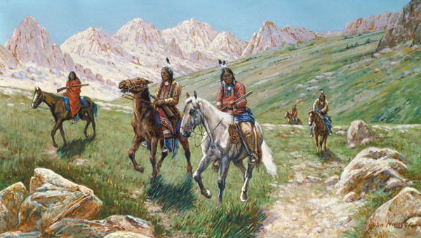 In the Cheyenne Country van John Hauser
