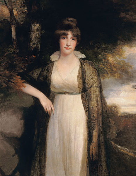Portrait of Eleanor Agnes Daughter of the 1st Lord Auckland van John Hoppner