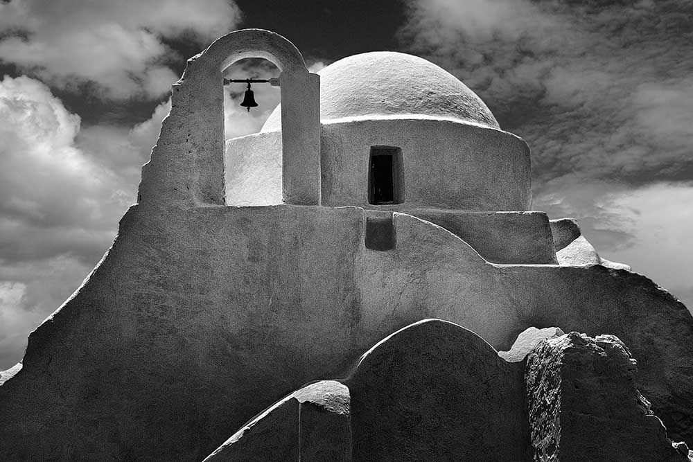 Mykonos Church van John P Stein