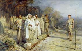 Fixing the Site of an Early Christian Altar, 1884 (oil on canvas)