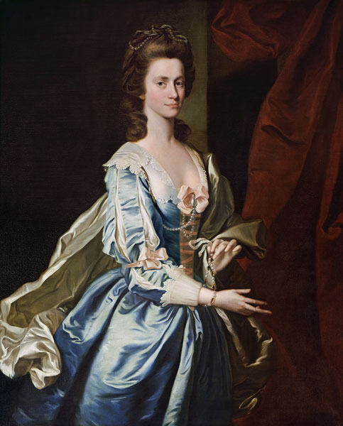 Letitia Townshend, Countess of Exeter van John Powell