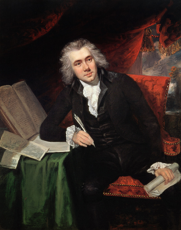 Portrait of William Wilberforce (1759-1833) van John Rising