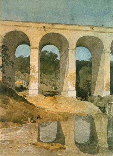 Chirk Aqueduct van John Sell Cotman