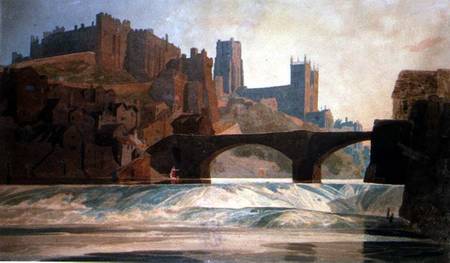 Durham Castle and Cathedral van John Sell Cotman