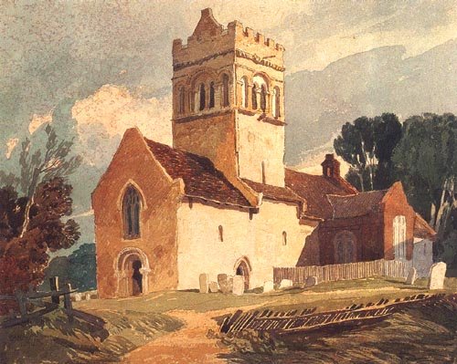 Gillingham Kirche, Norfolk van John Sell Cotman