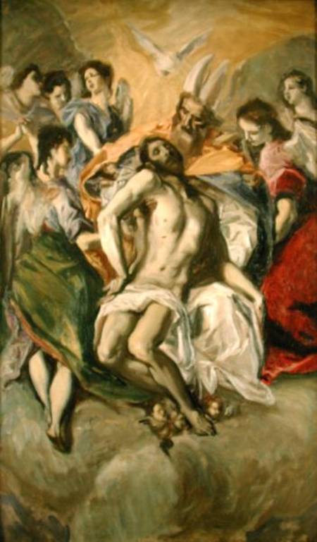 The Descent from the Cross, after El Greco van John Singer Sargent