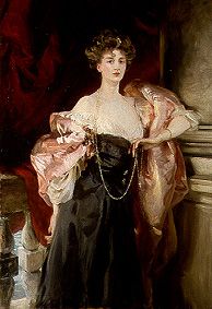 Lady Helen Vincent, Viscountess of Abernon van John Singer Sargent