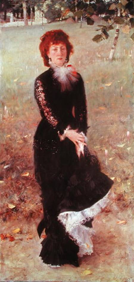 Portrait of Madame Edouard Pailleron van John Singer Sargent