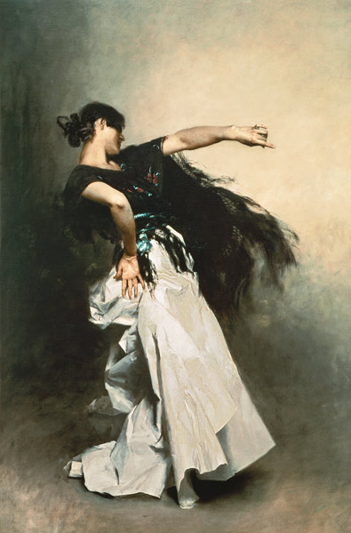 The Spanish Dancer, study for 'El Jaleo' van John Singer Sargent