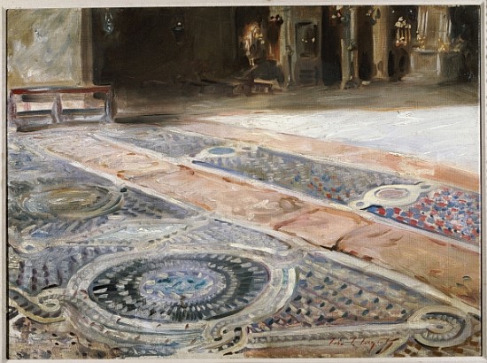 Venetian Interior van John Singer Sargent