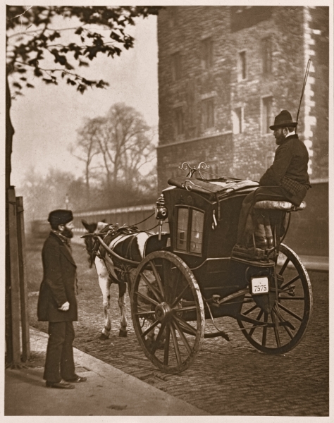 London Cabmen, from ''Street Life in London'', 1877-78 (woodburytype)  van John Thomson