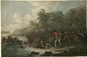 The Death of Captain James Cook on February 14, 1779