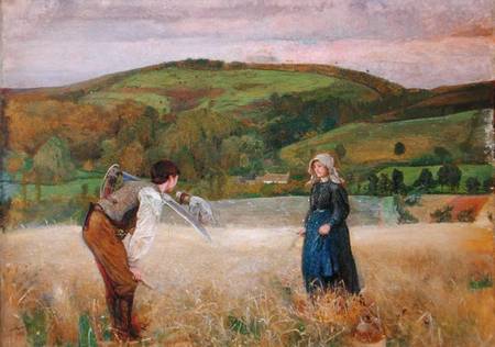 A Field of Barley van John William North