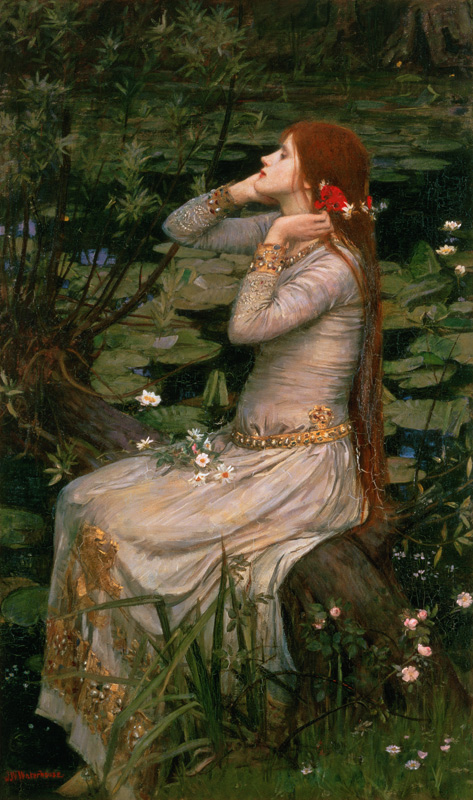 Ophelia. van John William Waterhouse