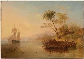 The rescue of William D'Oyly