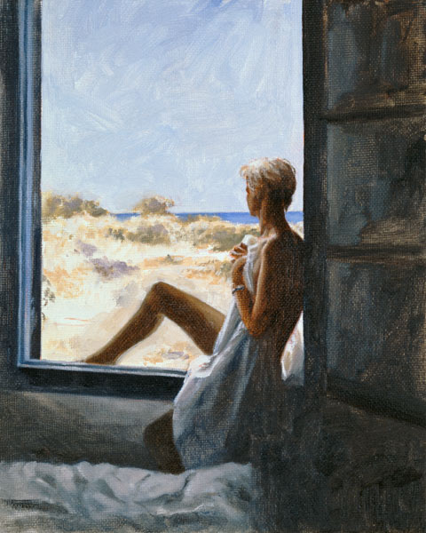Blue Sea Dream (oil on canvas board)  van John  Worthington