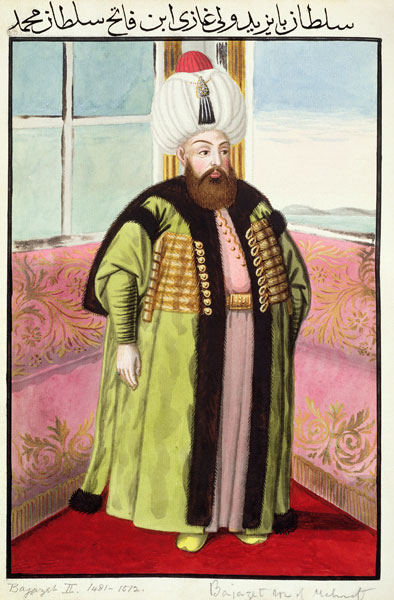 Bajazet (Bayezid) II (c.1447-1512) called 'Adli', the Just, Sultan 1481-1512, from 'A Series of Port van John Young