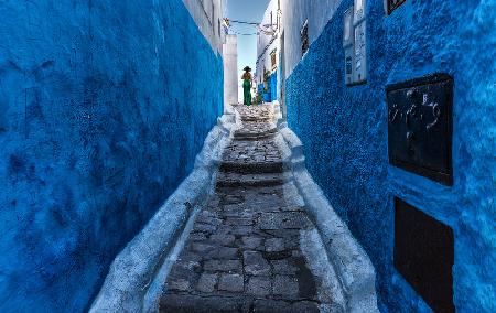 blue alley