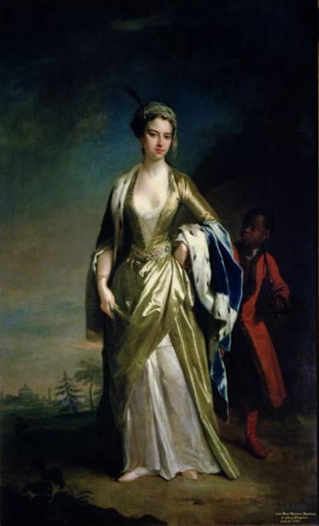 Lady Mary Wortley Montagu van Jonathan Richardson