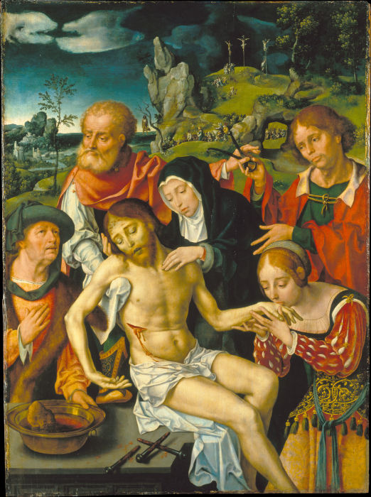 Lamentation of Christ van Joos van Cleve
