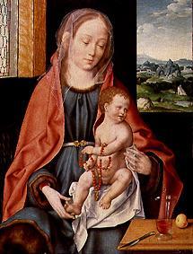 Maria mit dem Kind. van Joos van Cleve