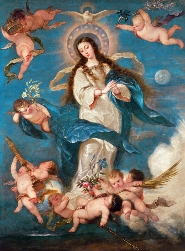 The Immaculate Conception van Jose Antolinez